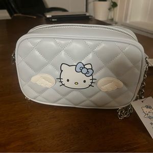 BRAND NEW forever 21 x hello kitty blue angle purse